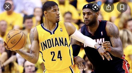 Real Paul George autograph