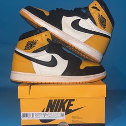 Nike Air Jordan 1 Yellow Toe ‘Taxi’