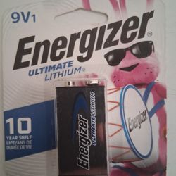 9V Energizer Lithium