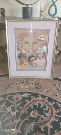 Leslie B. DeMille LPGA legends of golf Dinah Babe... $500obo