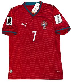 Kids Ronaldo portugal World Cup Jersey