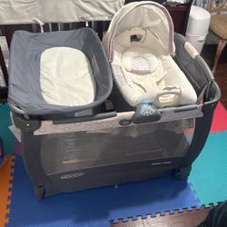 Baby Crib 3 In One