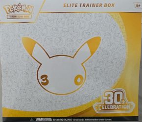 Pokémon 30th Celebrations anniversary ETB