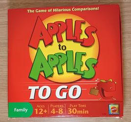 Apples to Apples TO-GO in Great Condition.