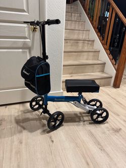 Knee scooter brand new / knee walker with suspension shock