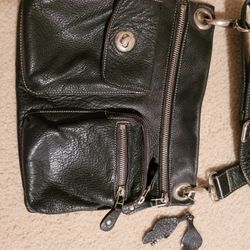 Roots Crossbody Leather Bag