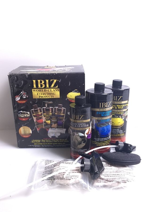 IBIZ WORLD CLASS EVERYTHING PRODUCTS BOX SET