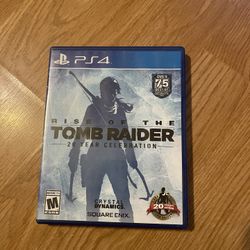 Rise Of The Tomb raider PS4 