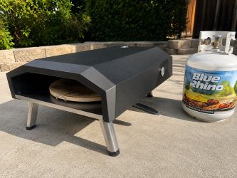 13” Propane Pizza Oven + Full Propane Tank– $95