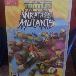 Ninja Turtles wrath of the mutants Nintendo Switch