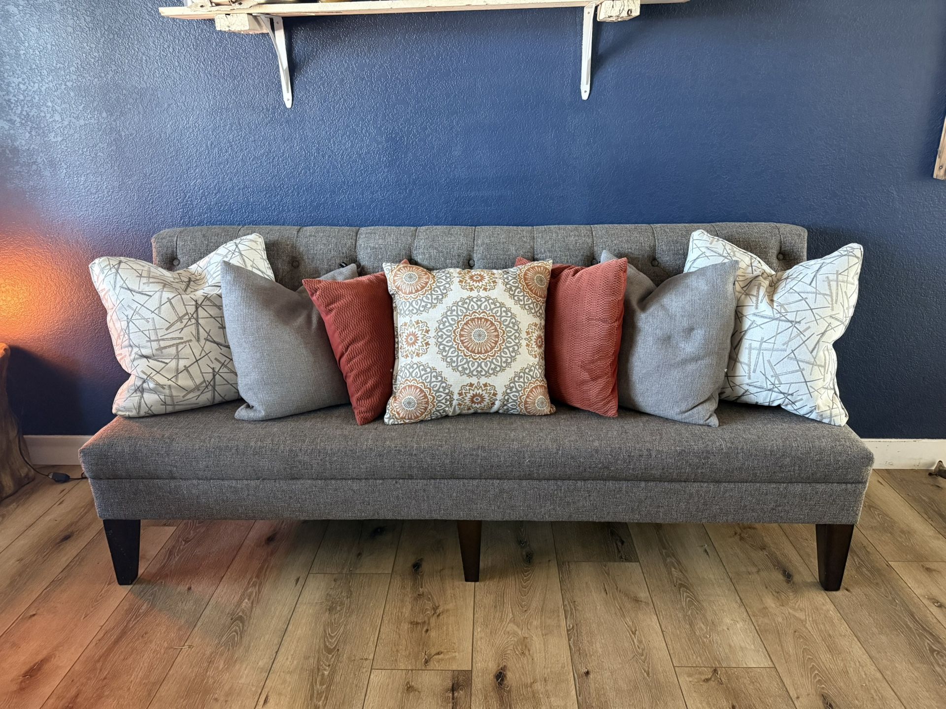 Ashley Furniture Tufted Cushioned Bench
