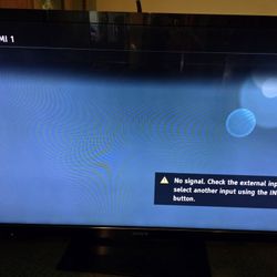 50" Sony 3D TV