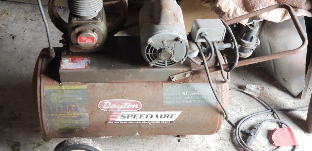 Vintage Portable Air Compressor Not Working. 