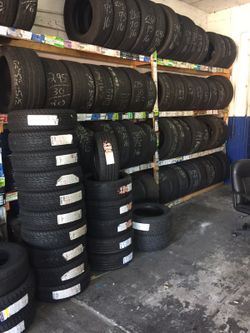 Guaranteed used tires