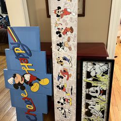 Mickey Mouse Canvas And Picture Decor