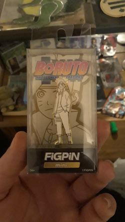Boruto fig pin. Limited edition.