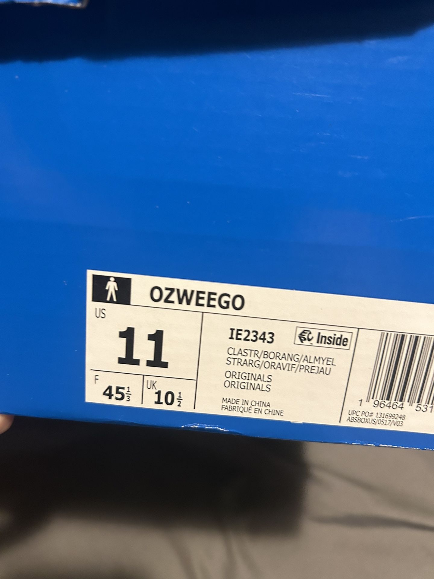 Adidas Ozweego Size 11