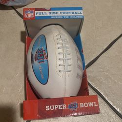 2008 Super Bowl Full Size Football 