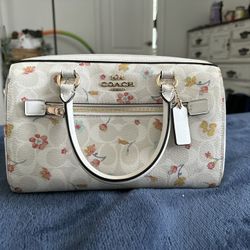 Floral Coach Bag