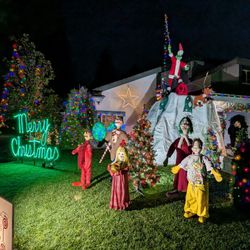 Grinch Christmas Yard Decoration