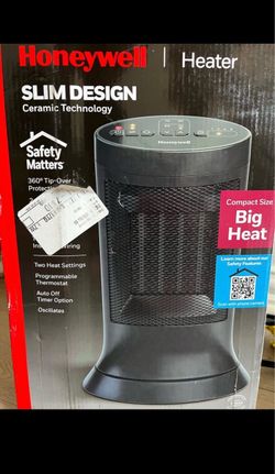 Honeywell HCE309B Slim Design Ceramic Heater