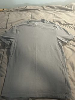 H&M Slim Fit Men’s T-Shirt Tee Small Shirt Grey Gray Used 