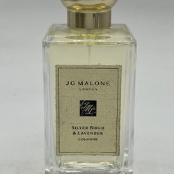 Jo Malone London Silver Birch & Lavender Cologne 3.4 Fl. oz. 100 Ml. New Without Box Authentic.