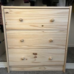 Wooden IKEA dresser 