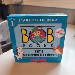 Bob Books - Set 1: Beginning Readers Box Set | Phonics, Ages 4 and up, Kindergarten (Stage 1: Starting to Read)