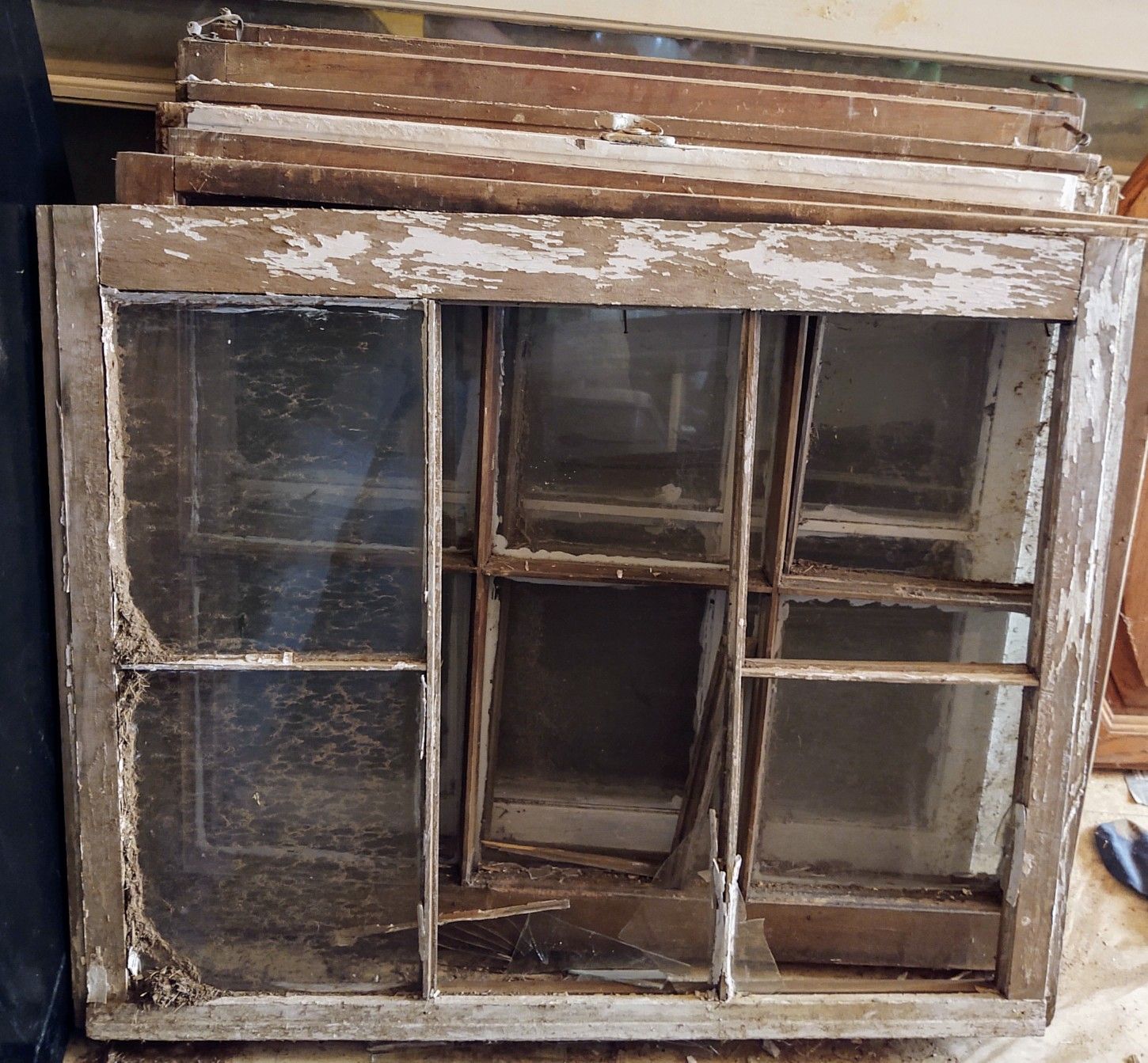 Antique Farmhouse Windows