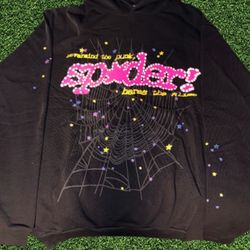 Large Men’s Sp5der P*NK Hoodie
