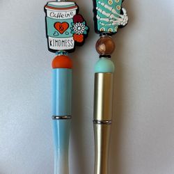 Coffee Beaded Pens!