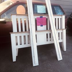 Queen Size Bed Frame Wood $60
