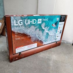 *70" In. LG 4k Smart TV W/Remote*