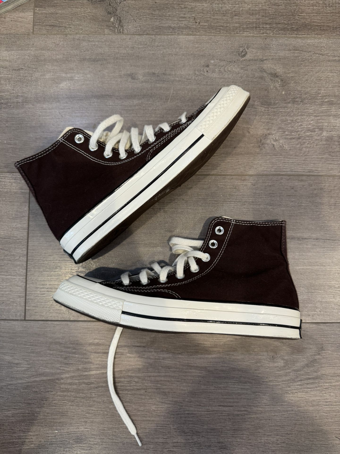 Converse Chuck 70 High Brown Size 8 Men Worn Twice