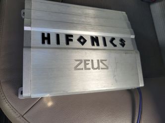 Hifonics 1200 w amp