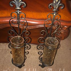 New Beautiful Wall Candle Holder Set $60 Firm PUO 