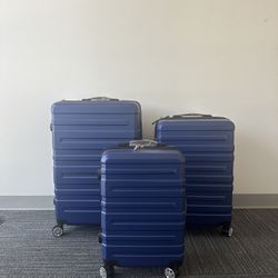 Luggage Set Of 3 - Blue
