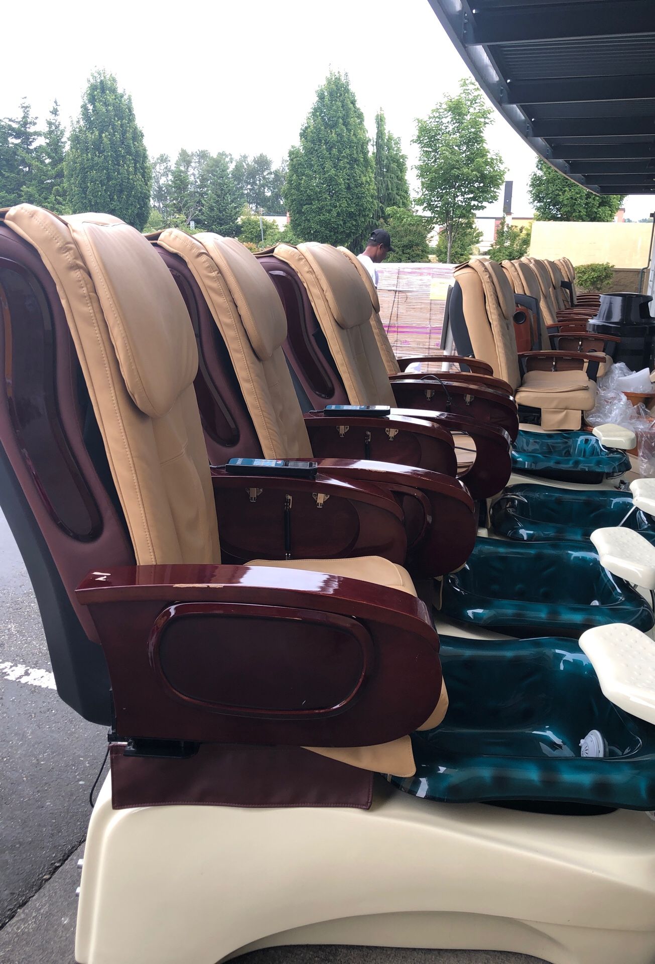 Nail chairs