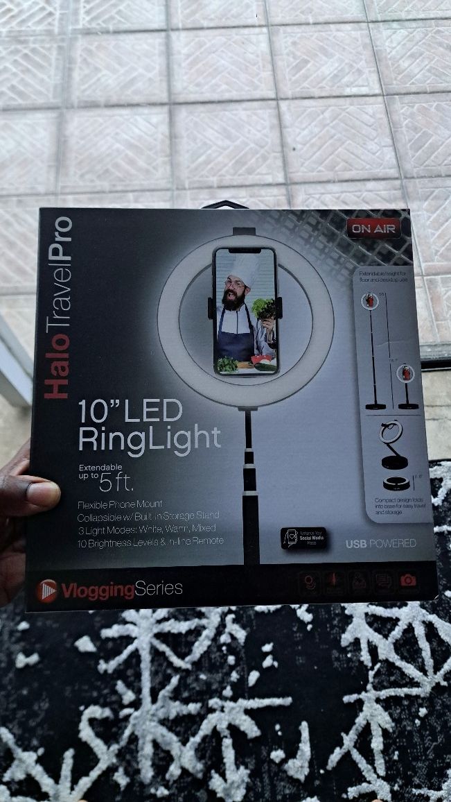 10" LED Ringlight
