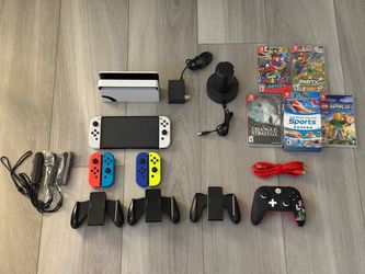 Nintendo OLED Switch 4 Player Bundle