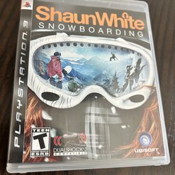 Shaun White Snowboarding PlayStation 3
