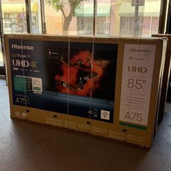 85” HISENSE A75 SERIES 4K HDR SMART TV 