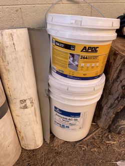 Roof Coating And One Buttergrade 