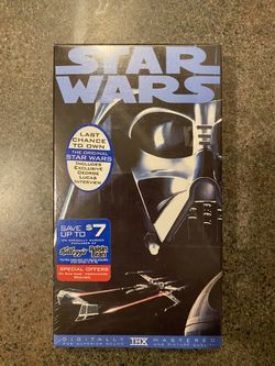 Sealed Star Wars: A New Hope VHS