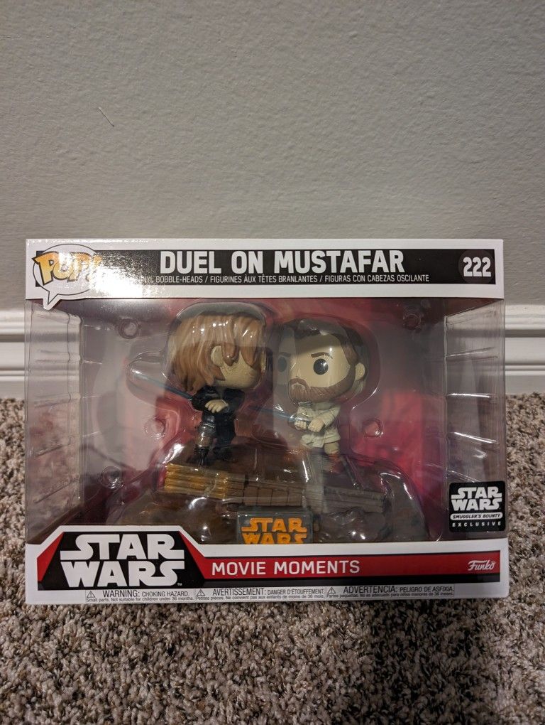 Star Wars Funko Pop Movie Moment #222 Duel On Mustafar