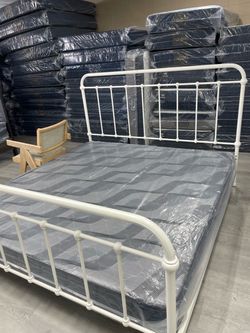 KING BED WITH MATTRESS SALE