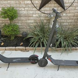 (2) Segway Electric Scooters