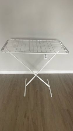 White Folding Clothes Drying Rack