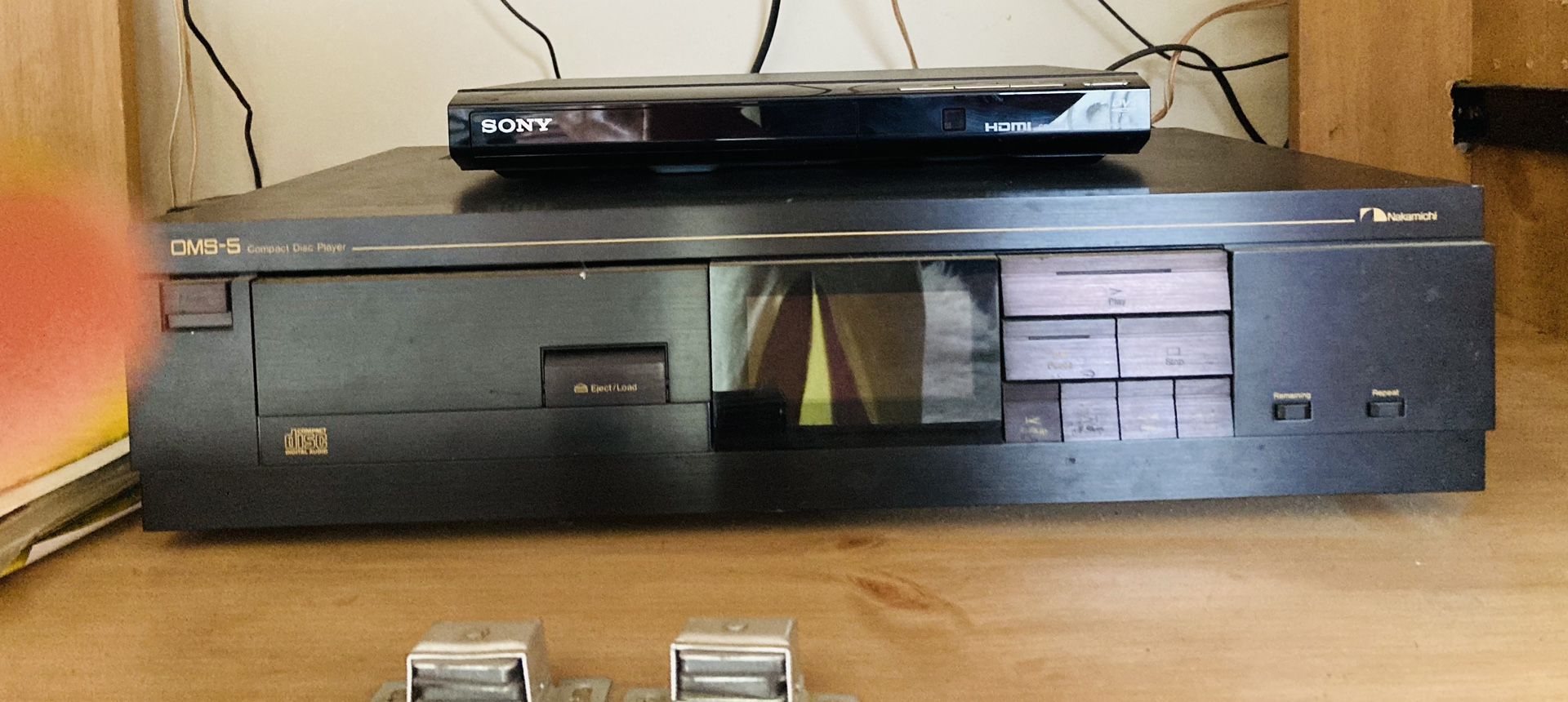 Nakamichi OMS 5 Compact Disc Player Vintage 1988